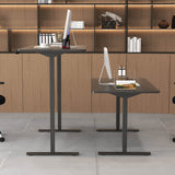 Homall 55 Inches Electric Standing Desk with Splice Board