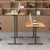 Homall 55 Inches Electric Standing Desk with Splice Board