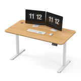 Homall 55 Inches Electric Standing Desk with Splice Board