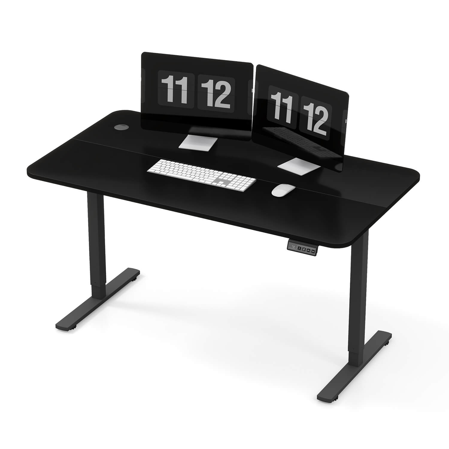 Homall 55 Inches Electric Standing Desk with Splice Board