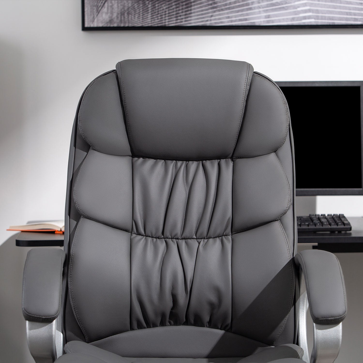 Homall High Back Executive Leather Office Chair, Adjustable Swivel Computer Chair