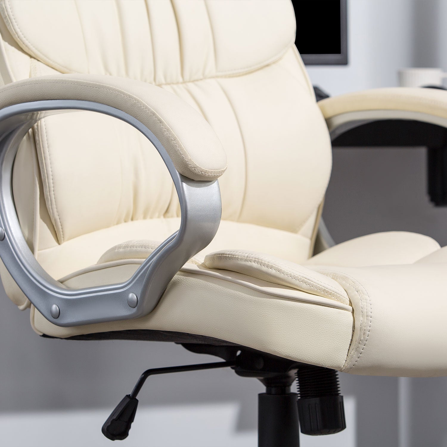 Homall High Back Executive Leather Office Chair, Adjustable Swivel Computer Chair