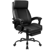 Homall High Back Office Chair, Executive Leather Desk Chair with Footrest