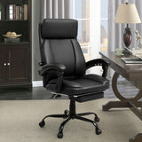 Homall High Back Office Chair, Executive Leather Desk Chair with Footrest
