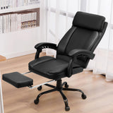 Homall High Back Office Chair, Executive Leather Desk Chair with Footrest