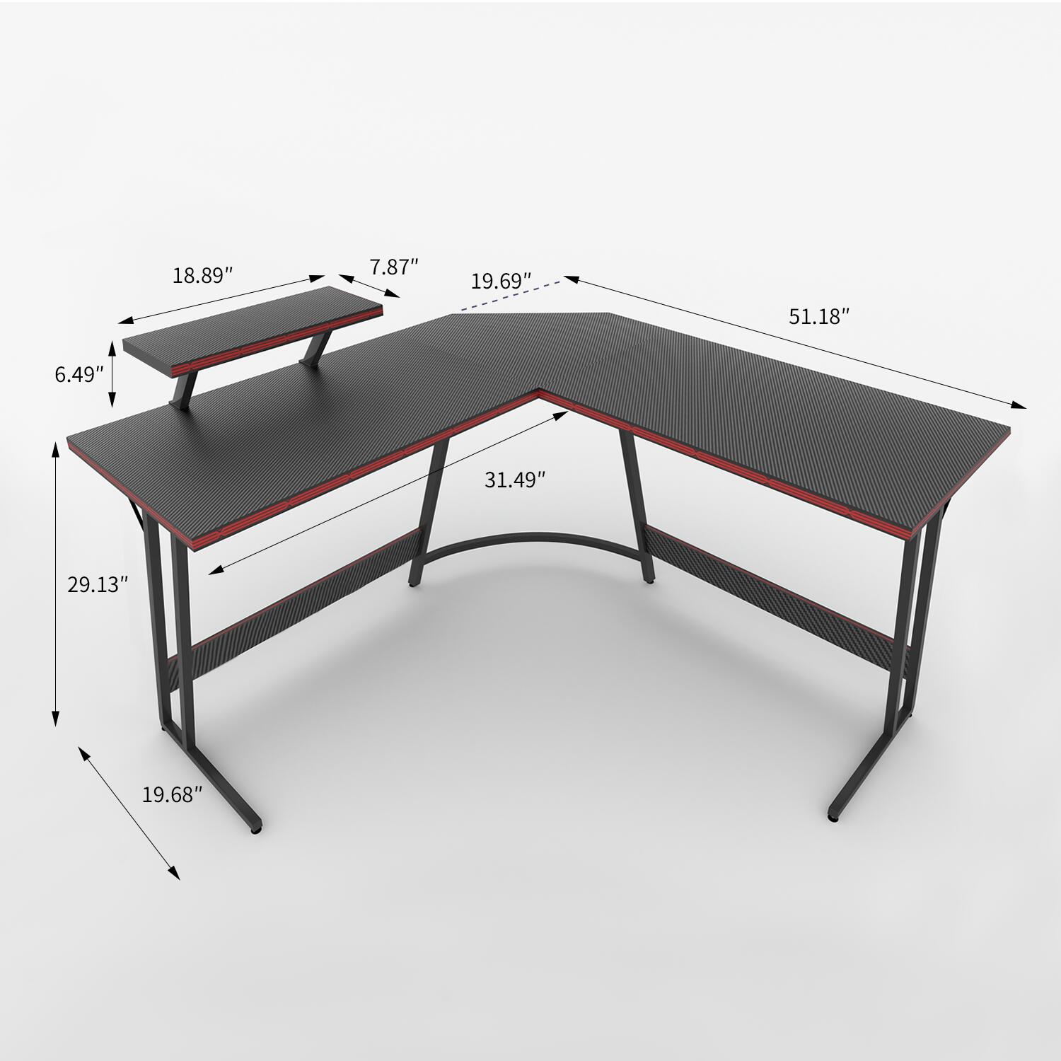 Homall L Shaped Gaming Desk Corner Computer Desk