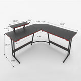 Homall L Shaped Gaming Desk Corner Computer Desk