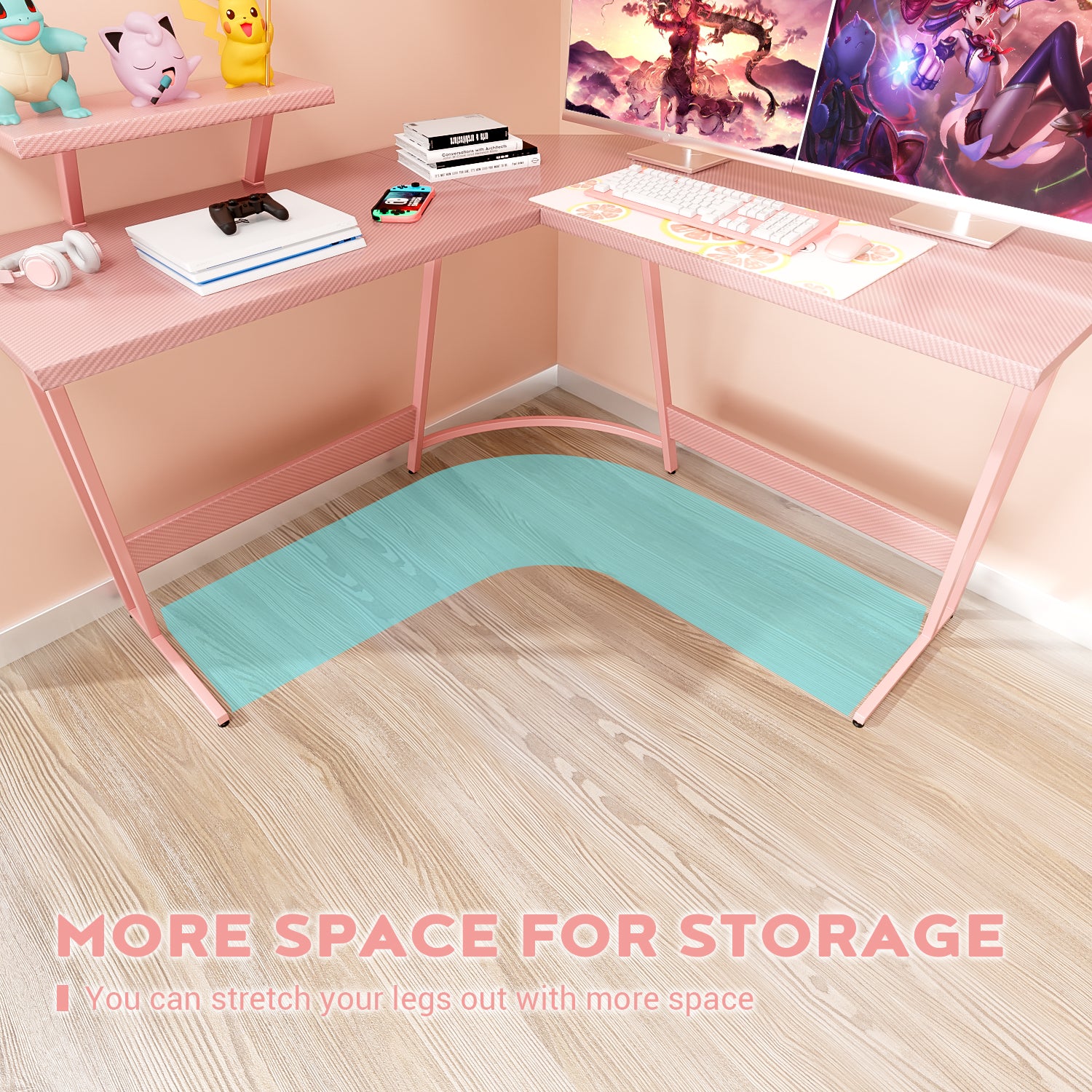 Homall L Shaped Gaming Desk Corner Computer Desk