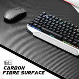 Homall Gaming Desk 44” Gaming Table Z Shape Gamer WorkStation