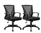 Homall Mid-Back Office Desk Chair Ergonomic Mesh Task Chair with Lumbar Support
