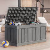 Homall 82 Gallon Outdoor Storage in Resin Deck Box