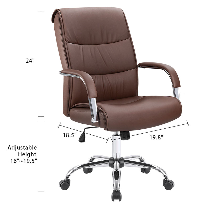 Homall Faux Leather High-Back Executive Ergonomic Office Desk Chair