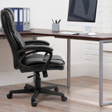 Homall Faux Leather High-Back Executive Office Chair with Lumbar Support