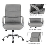 Homall Faux Leather High-Back Executive Ergonomic Office Desk Chair