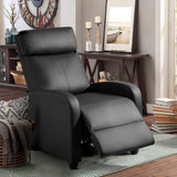 Homall Recliner Chair Padded Seat Pu Leather for Living Room Single Sofa Recliner Modern Recliner Seat Club Chair Home Theater Seating