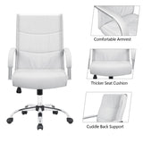Homall Faux Leather High-Back Executive Ergonomic Office Desk Chair