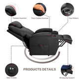 Homall Power Lift Recliner Chair PU Leather for Elderly with Massage and Heating Ergonomic