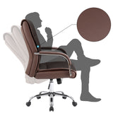 Homall Faux Leather High-Back Executive Ergonomic Office Desk Chair