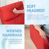 Homall Recliner Chair Padded Seat Pu Leather for Living Room Single Sofa Recliner Modern Recliner Seat Club Chair Home Theater Seating