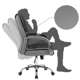 Homall Faux Leather High-Back Executive Ergonomic Office Desk Chair
