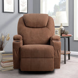 Homall Heated Swivel Rocking Recliner Chair Massage 360 Swivel Rocker Recliner Living Room Chair Home Theater Seating Heated