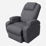 Homall 360° Swivel Rocking Recliner Massage Oversized Singal Sofa For Living Room Ergonomic High Backrest and Adjustable Recliner