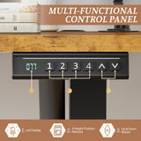 Homall Electric Standing Desk, 45”x24” Height Adjustable Desk with Memory Preset and Phone Stand