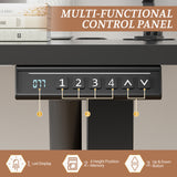 Homall Electric Standing Desk, 45”x24” Height Adjustable Desk with Memory Preset and Phone Stand