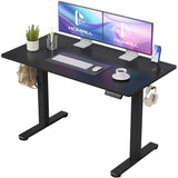 Homall Electric Standing Desk, Height Adjustable Desk with Memory Preset and Phone Stand, White