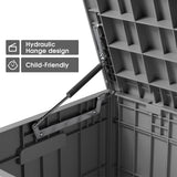 Homall 82 Gallon Outdoor Storage in Resin Deck Box