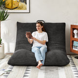 Homall Adult Giant Togo Bean Bag Chair 3-in-1 Boneless Floor Lounge Bean Bag Chair with Corduroy Cover for Bedroom