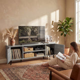 Homall 65 Inch Modern TV Stand,Wood Entertainment Center with Storage Drawers & Cable Management for Living Room