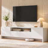 Homall 70'' TV Stand for TVs Up to 75'', Modern Entertainment Center with 2 Drawers, Storage Cabinets, Large TV Console for Living Room
