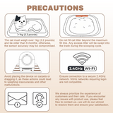 Homall Self-Cleaning Cat Litter Box with App Control, Safety Protection, WiFi, Automatic, Waste Bags