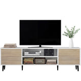 Homall 65 Inch Modern TV Stand,Wood Entertainment Center with Storage Drawers & Cable Management for Living Room