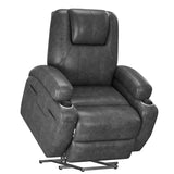 Homall Power Lift Recliner Chair Massage Designed Leathaire Fabric Single Sofa Specifically for Nursing