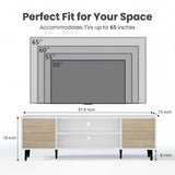 Homall 65 Inch Modern TV Stand,Wood Entertainment Center with Storage Drawers & Cable Management for Living Room