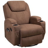 Homall Swivel Rocker Recliner with Massage