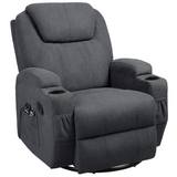 Homall Swivel Rocker Recliner with Massage