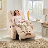 Homall Swivel Rocker Recliner with Massage