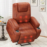 Homall Lift Recliner Comfy Chair Power Massage Electric Recliner Chairs for Adults,Blck