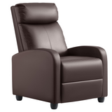 Homall Massage Recliner Chair Single Sofa Chair Small Recliner Home Theater Seating PU Leather Living Room Sofa