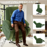 Homall Power Lift Recliner Chair with Massage Ergonomic Chair for Elderly with Infinite Position Side Pocket