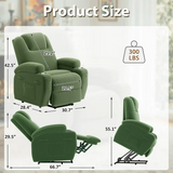 Homall Power Lift Recliner Chair with Massage Ergonomic Chair for Elderly with Infinite Position Side Pocket