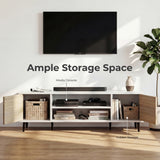 Homall 65 Inch Modern TV Stand,Wood Entertainment Center with Storage Drawers & Cable Management for Living Room