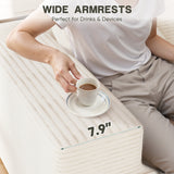 Homall L-shaped Multi-person Boneless Sectional Couches and Sofas Modular Sectional No Assembly Required Living Room Sofa Furniture Sets