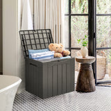 Homall 31 Gallon Outdoor Deck Box In Resin with Seat