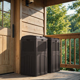 Homall Homes & Gardens 36 Gallon Trash Can Plastic Kitchen Trash Can