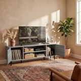Homall 65 Inch Modern TV Stand,Wood Entertainment Center with Storage Drawers & Cable Management for Living Room
