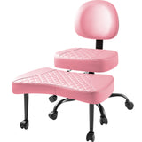 Homall Ergonomic Cross Legged Chair,360°Swivel Wheels, Height Adjustable Ergonomic Kneeling Desk Chairs for ADHD,Meditation ,Yoga and Home Office with Strong Lumbar Support